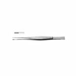 Cushing-Brown Tissue Forceps - Delicate Teeth, Scraper End | NJ Medical Instruments