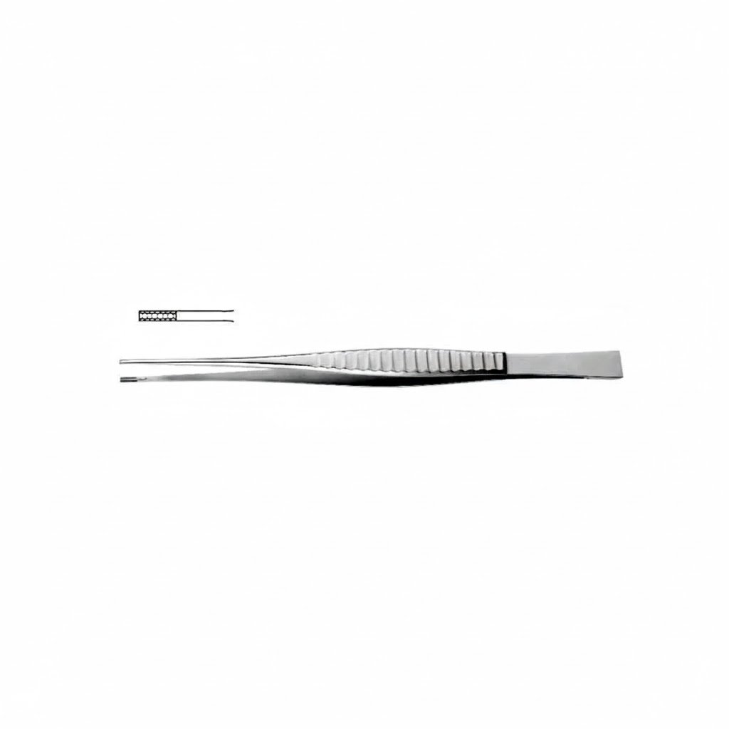 Cushing-Brown Tissue Forceps - Delicate Teeth, Scraper End | NJ Medical Instruments Cushing-Brown Tissue Forceps - Delicate Teeth, Scraper End | NJ Medical Instruments