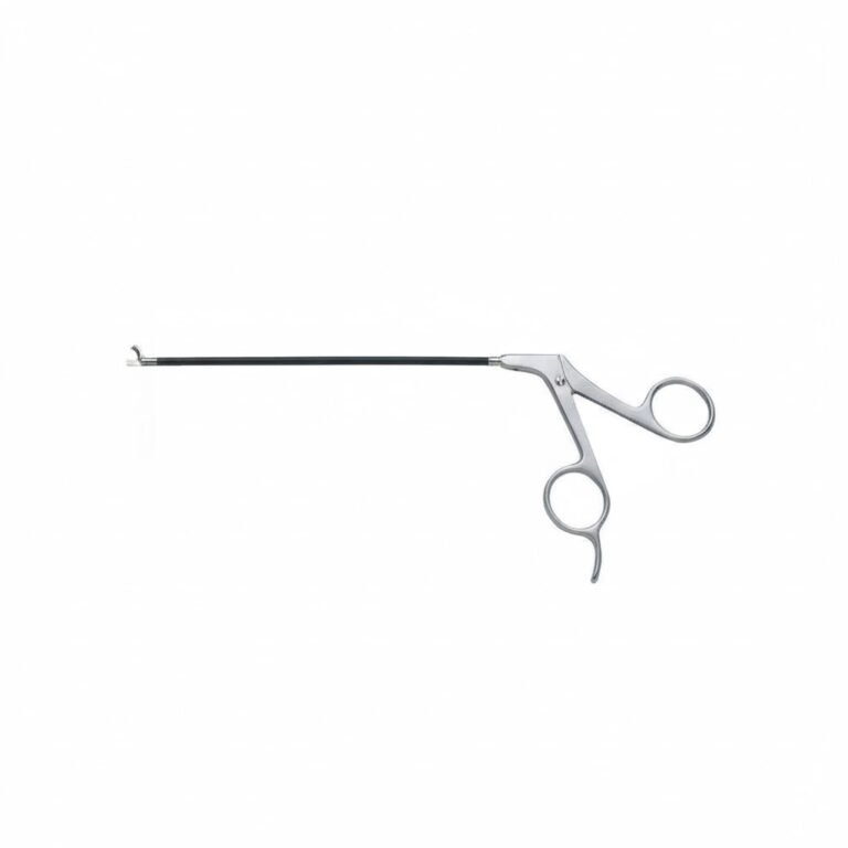 Daniel Endoscopic Forehead Hook Scissors, Straight, Curved Blade, 6" 15 cm
