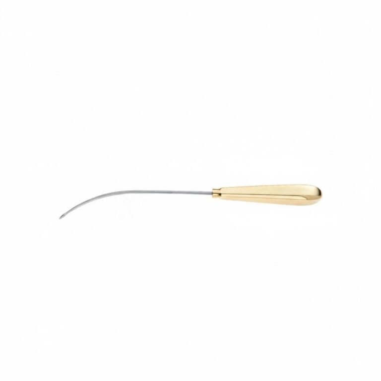 Daniel Endoscopic Forehead Nerve Dissector, Half Curved, 9-1/4" 23.5 cm
