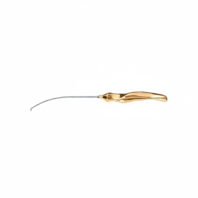 Daniel Endoscopic Forehead Nerve Hook, Curved Left, 9-1/4" 23.5 cm