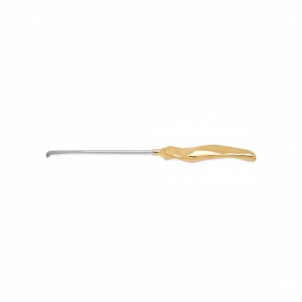 Daniel Endoscopic Forehead Nerve Retractor, Curved Left, 17cm/9¾” | NJ Medical Instruments
