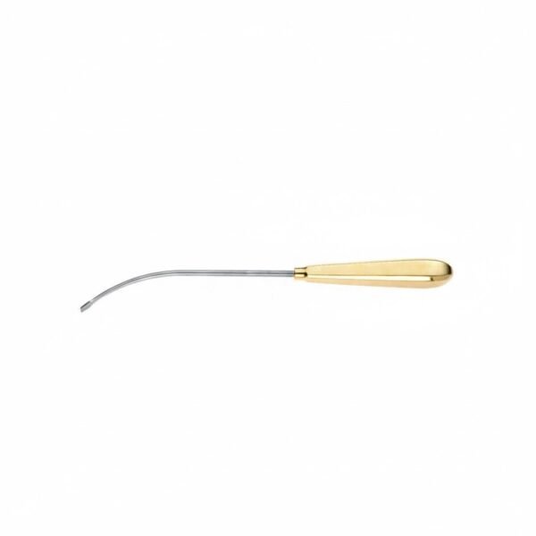 Daniel Endoscopic Forehead Orbital Rim Dissector, Half Curved, 9-1/4" 23.5 cm | NJ Medical Instruments