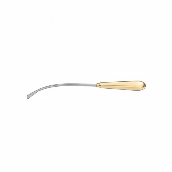Daniel Endoscopic Forehead Scalp Elevator, Half Curved, 9-1/4" 23.5 cm | NJ Medical Instruments