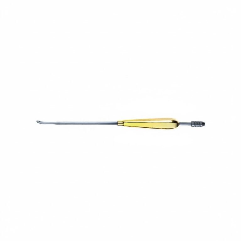 Daniel Endoscopic Forehead Suction Elevator, Quarter Curved, 9-1/4" 23.5 cm