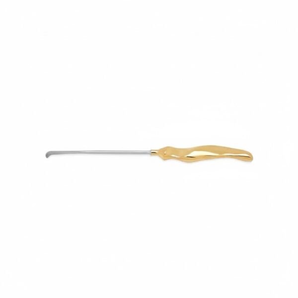 Daniel Endoscopic Forehead Transoraler Dissector, Curved tip, 7mm wide, 23.5cm/9¼” length | NJ Medical Instruments