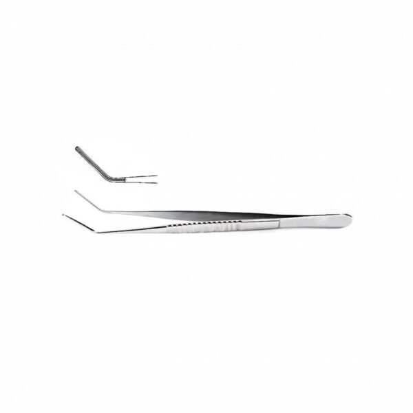 Debakey Vascular Tissue Forceps - Angled | NJ Medical Instruments