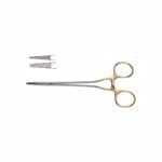 Delicate Needle Holder - Tungsten Carbide Serrated Jaw