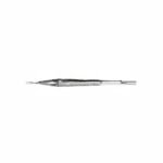 Double-Action Micro Needle Holder - Round Handle W/ Diamond Surface