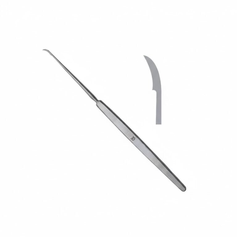 ENT Sickle Knife, Stainless Steel, 190mm Length