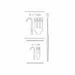 Flexible Neck Retractor, 16cm
