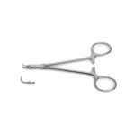 Forceps horizontal serrations - 90 degree, Fine Tips