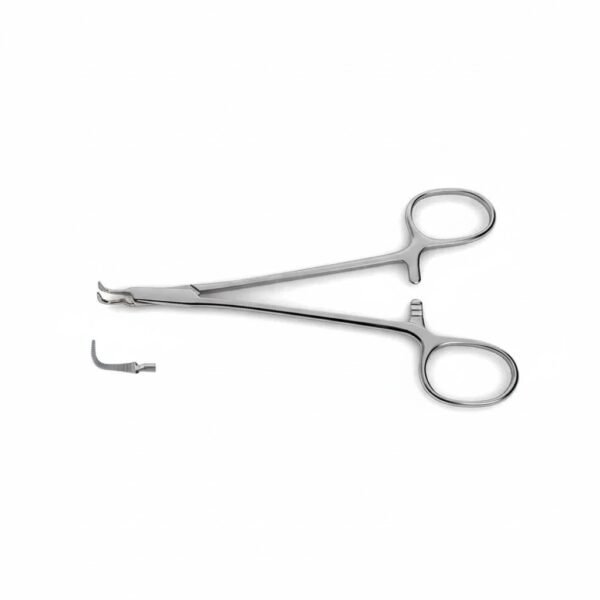 Forceps horizontal serrations - 90 degree, Fine Tips | NJ Medical Instruments