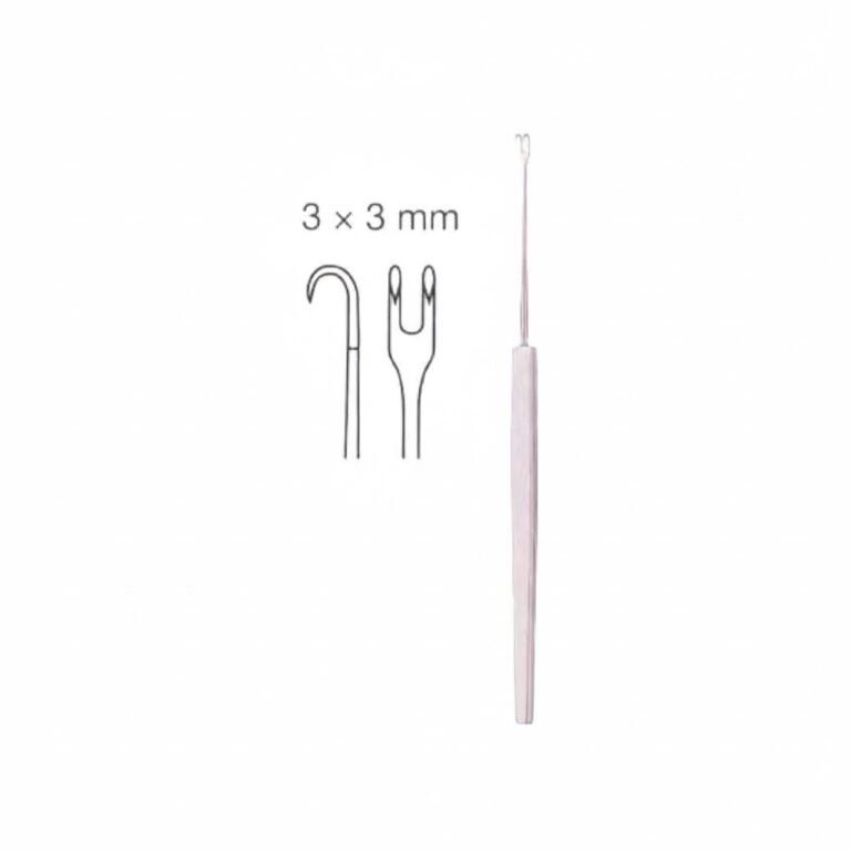 Freer Double Hook, 15cm, Sharp, 3mm Wide