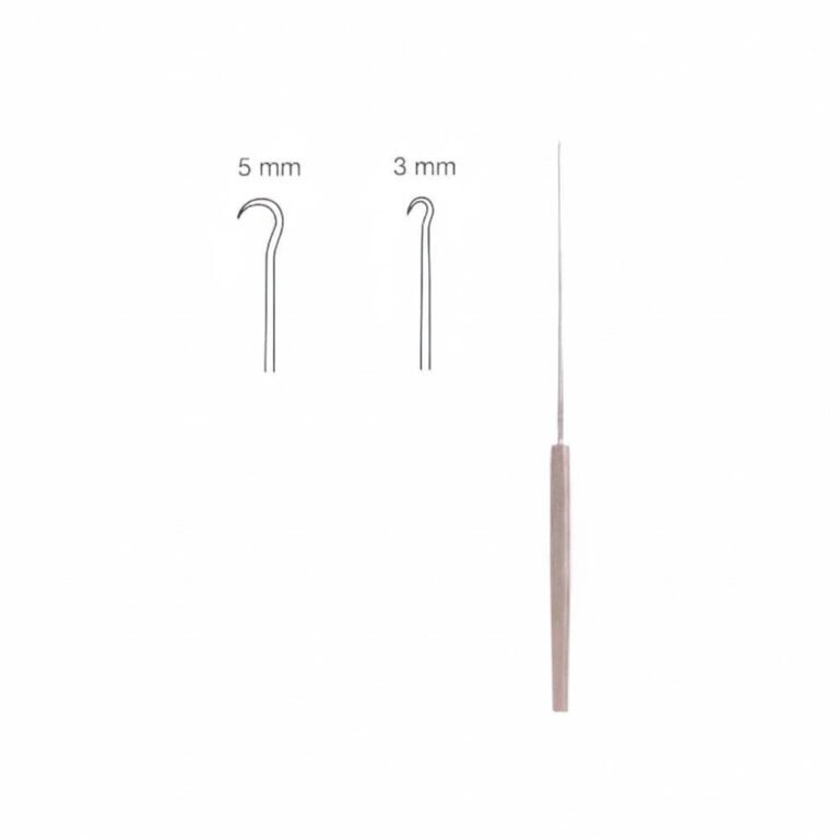 Gillies Dura And Skin Retractor Hook, 19cm, stainless steel