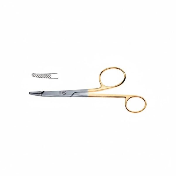 Gillies Needle Holder - Tungsten Carbide Serrated Jaw | NJ Medical Instruments
