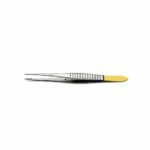 Gillies Tissue Forceps - Tungsten Carbide Serrated, Fine 1x2 teeth