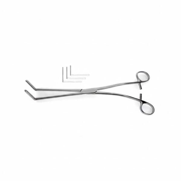 Glassman Stomach Resection Clamps - Right angled jaws w/ atraumatic serrations | NJ Medical Instruments