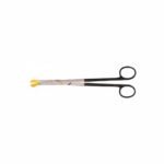Gold Tip Scissors - Curved Slight Bevel on Shank - Supercut Tungsten Carbide