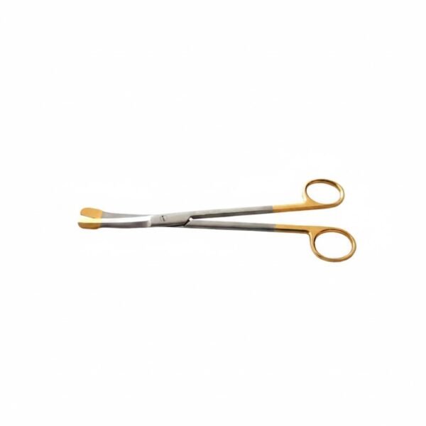 Gold Tip Scissors - Curved Strong Double Beveled Blades | NJ Medical Instruments