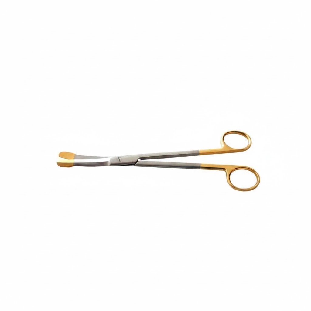 Gold Tip Scissors - Curved Strong Double Beveled Blades | NJ Medical Instruments Gold Tip Scissors - Curved Strong Double Beveled Blades | NJ Medical Instruments