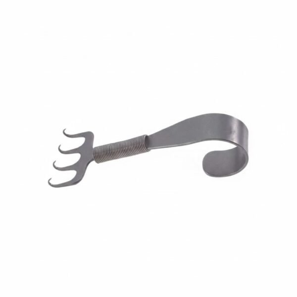 Gorney Stainless Steel Rake Retractor, 3" (7.5cm), 38 mm Wide, 4 Prongs | NJ Medical Instruments