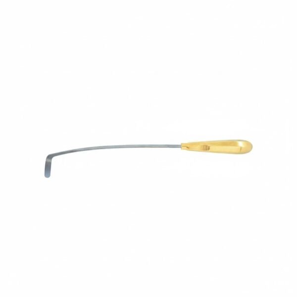 Graivier Mid-Face Dissector, Hockey Stick Shaped Dissector, 31.5cm | NJ Medical Instruments