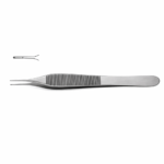 Adson-Micro Tissue Forceps - 1x2 teeth, 0.9mm Tips