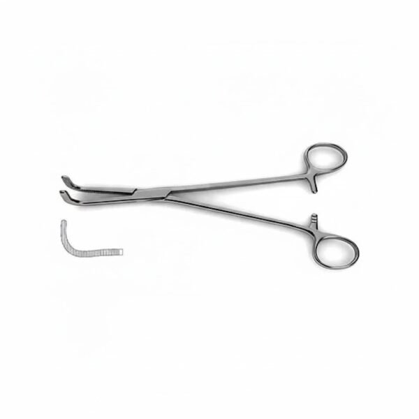 Guyon Kidney Clamp - Double curved Jaws | NJ Medical Instruments
