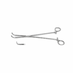 Harrington Thoracic Forceps - Longitudinal serrations w/ cross-serrated tip