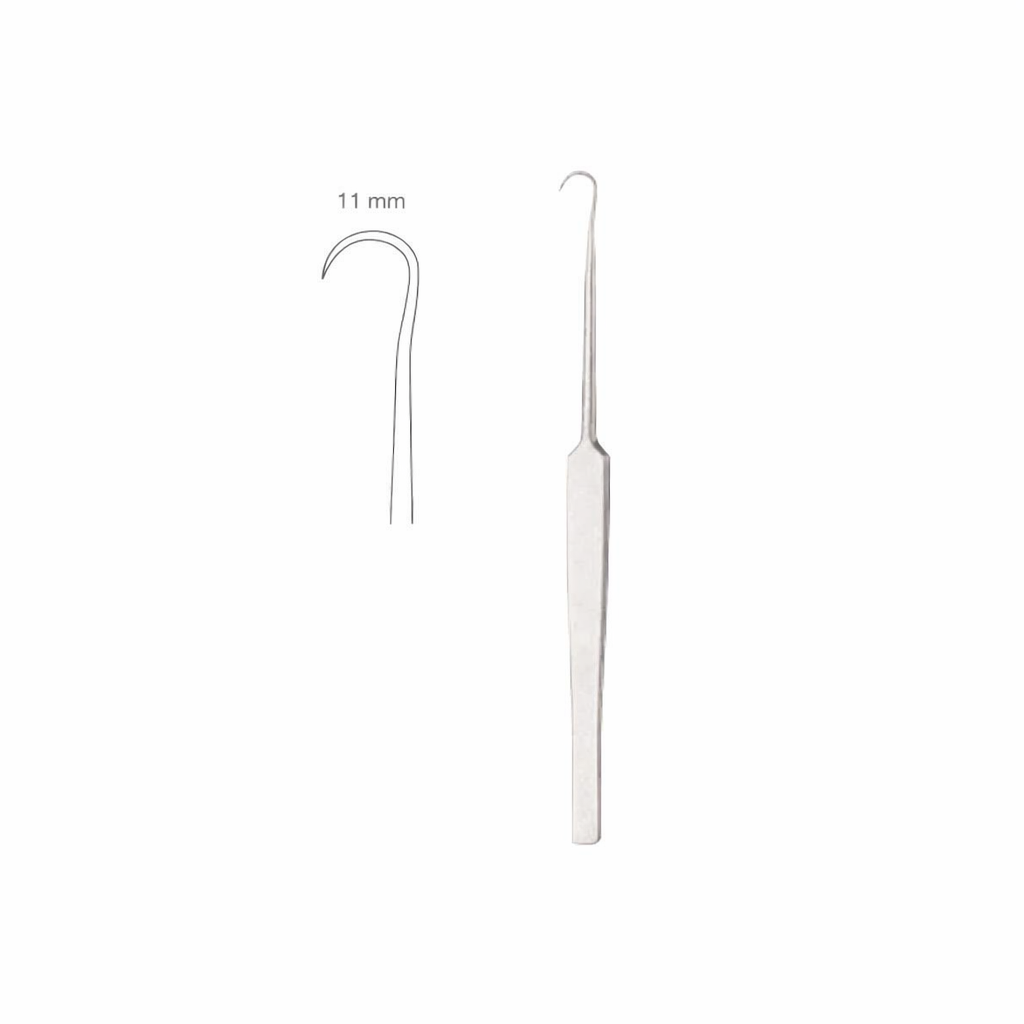Hook Retractor, 16.5cm, Single Prong, Sharp, Stainless Steel | NJ Medical Instruments Hook Retractor, 16.5cm, Single Prong, Sharp, Stainless Steel | NJ Medical Instruments