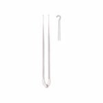 Humby Swivel Skin Hook, 11.5cm, 2 Prongs