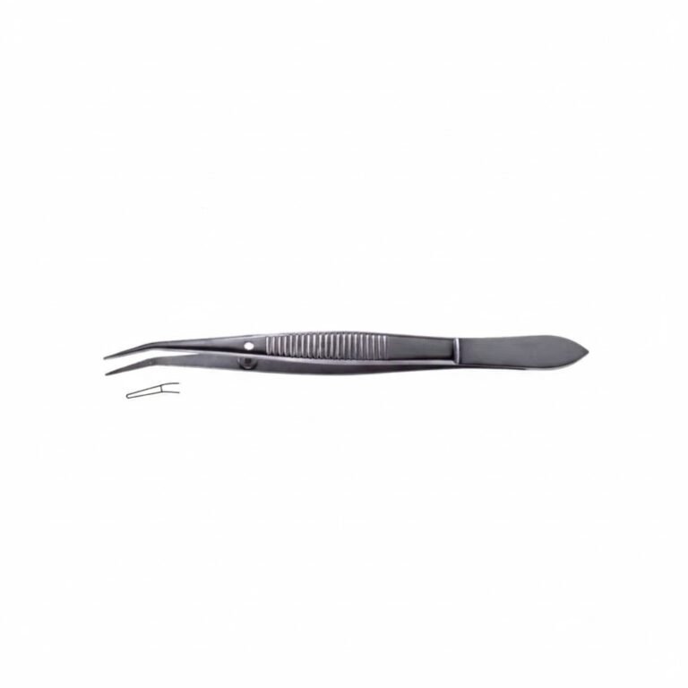 Julian Suture Forceps - Angled Smooth jaw