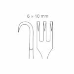 Meyerding Retractor, 18CM, Stainless steel | NJ Medical Instruments