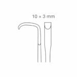 Meyerding Retractor, 18CM, Stainless steel | NJ Medical Instruments