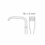 Meyerding Retractor, 18CM, Stainless steel | NJ Medical Instruments