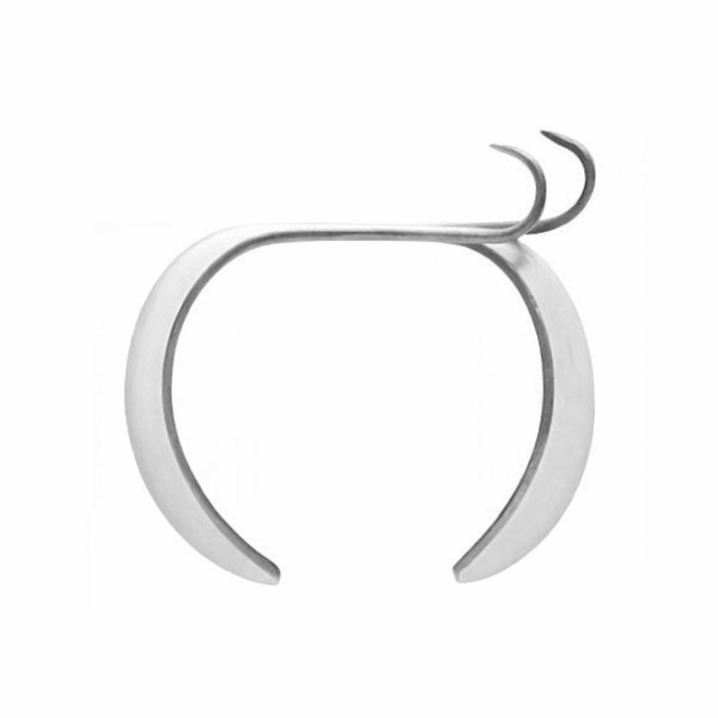Millard Thimble Double Hook, 18 mm wide, Ring Hook | NJ Medical Instruments Millard Thimble Double Hook, 18 mm wide, Ring Hook | NJ Medical Instruments