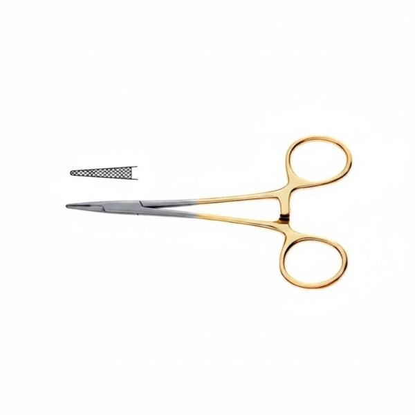 Needle Holder - Tungsten Carbide Delicate Serrated Jaw | NJ Medical Instruments