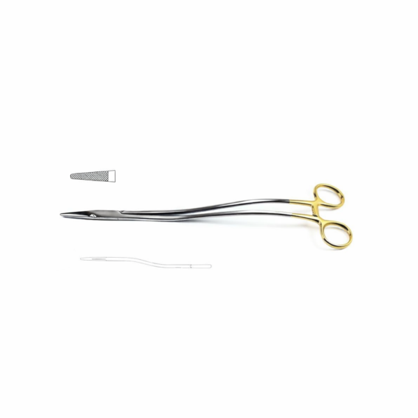Needle Holder - Tungsten Carbide S-Shaped | NJ Medical Instruments