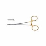 Needle Holder - Tungsten Carbide Serrated Jaw