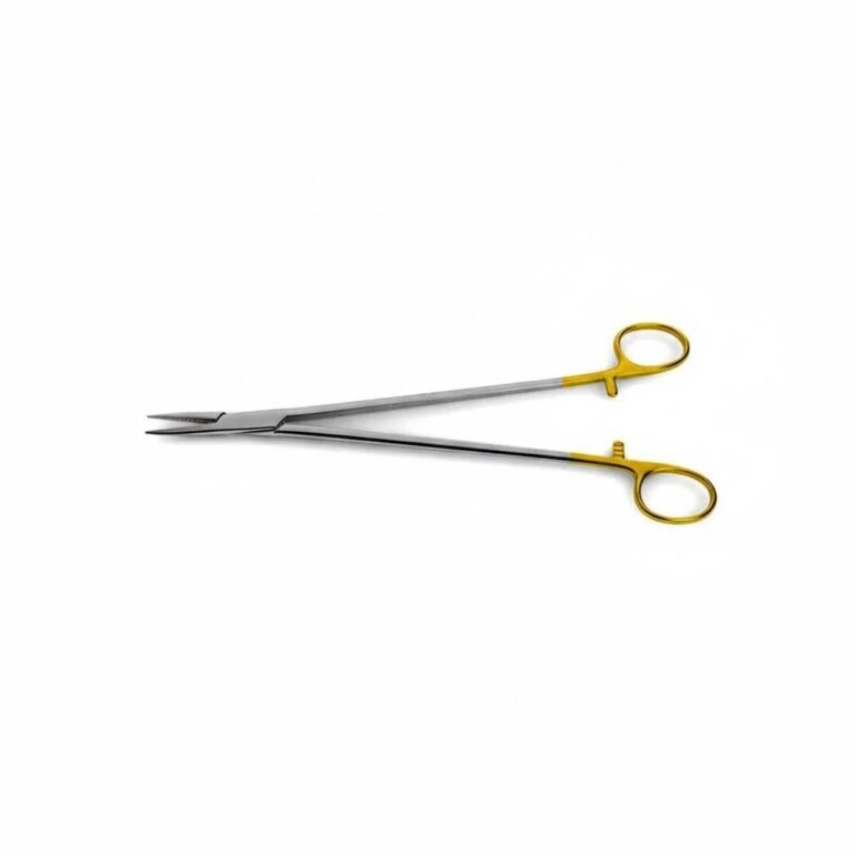 Needle Holder - Tungsten Carbide Serrated Jaw