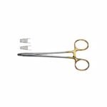 Needle Holder - Tungsten carbide Serrated Jaw