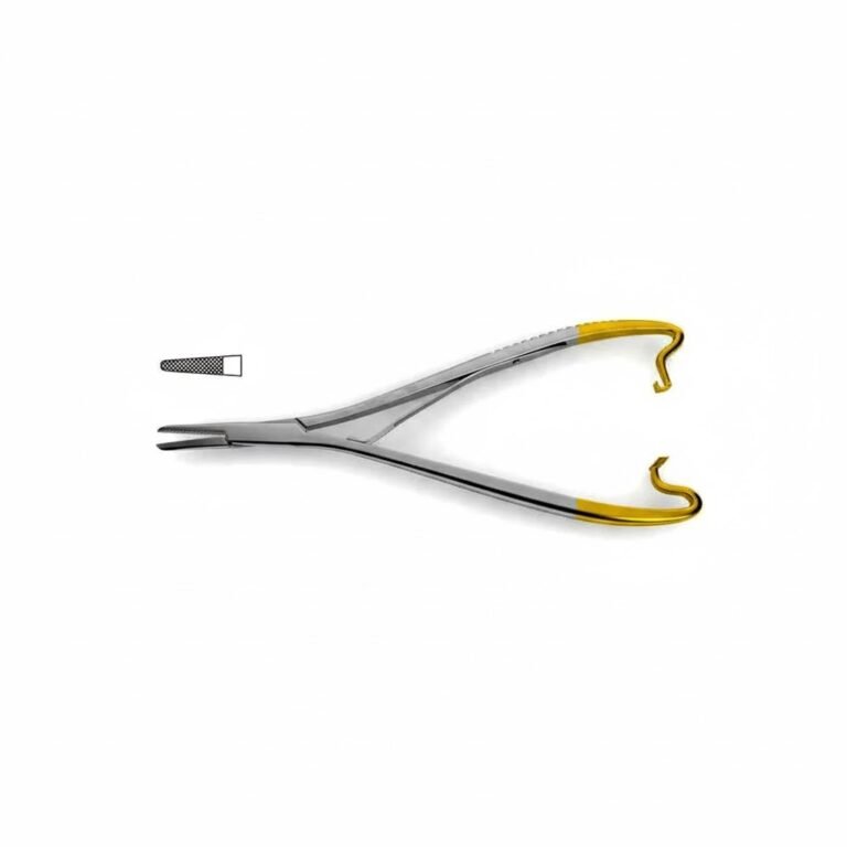 Needle Holder - Tungsten Carbide Serrated jaws