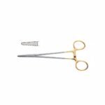 Needle Holder - Tungsten Carbide Serrated Jaws