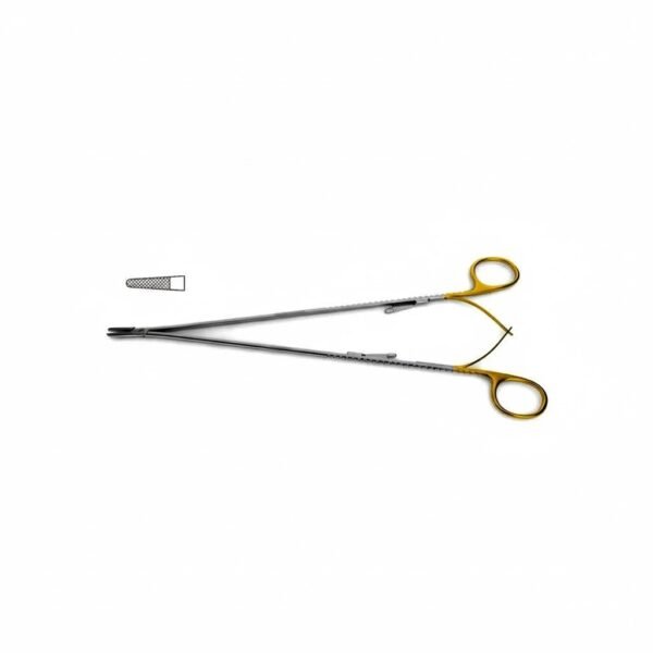 Needle Holder - Tungsten Carbide, 1.0mm Jaw | NJ Medical Instruments