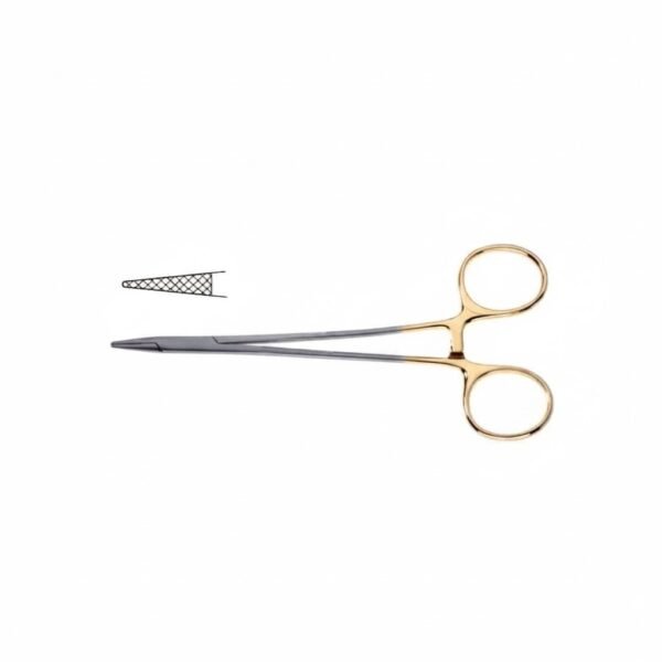 Needle Holder - Tungsten Carbide, Light Weight, Delicate Jaws | NJ Medical Instruments