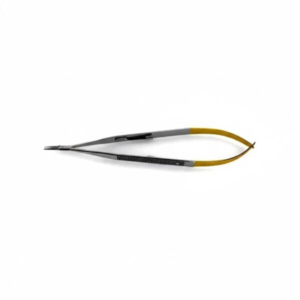 Needle Holder - Tungsten Carbide, w/ lock, 0.76 mm Jaw | NJ Medical Instruments