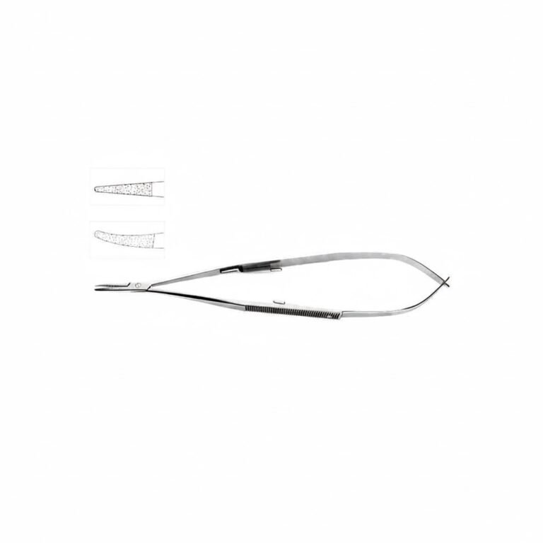 Needle Holder Smooth Delicate Jaw With Diamond Surface