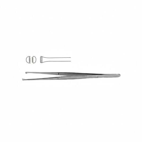 Nelson Tissue Forceps - 6x7 teeth | NJ Medical Instruments