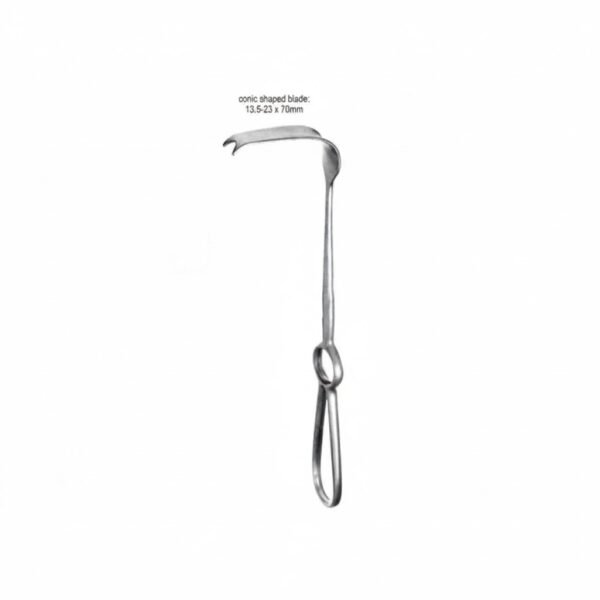 Obwegeser Alveolar Retractor 13.5-23x70mm, 22cm, Stainless Steel ( Reusable) | NJ Medical Instruments